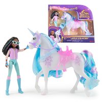 Spin Master Unicorn Academy - Layla und Einhorn Glacier Set ca. 12 cm Originalf...