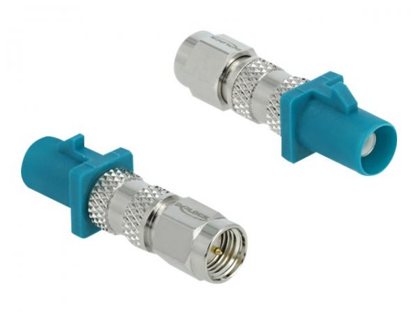 Delock Adattatore FAKRA Z maschio per SMA maschio - SMA - 1x FAKRA Z - 1x SMA - Maschio - Femmina -