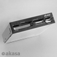 Akasa AK-ICR-07 - 3.5" - 480 Mbit/s - USB 2.0 - Windows XP / Visa / 7