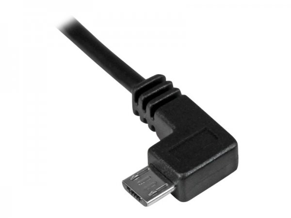 StarTech.com Cavo Micro-USB da Ricarica e Sincronizzazione angolato sinistra da 0,5m - 0,5 m - USB A