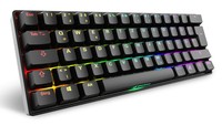 Sharkoon Skiller SGK50 S4 Gen2 schwarz DE-Layout Gateron Yellow - Tastatur - Tastiera - Laser