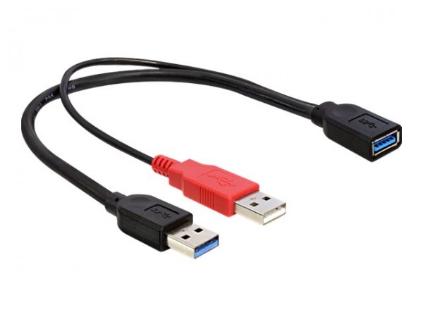 Delock Kabel USB 3.0 Typ A Stecker+> 3.0 Buchse - Cavo - Digitale/dati