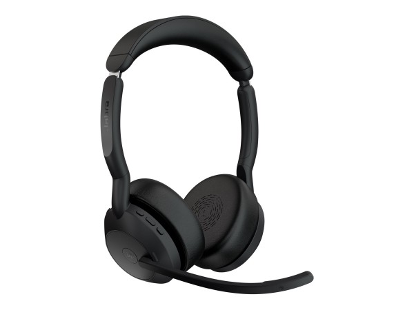 Jabra Evolve2 55 - Wireless - Ufficio - 20 - 20000 Hz - 130 g - Auricolare - Nero