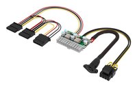 Akasa Compact Power 200 24-Pin atx 4-Pin Din - Alimentazione elettrica
