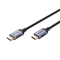Unitek International C1628GY01-3M DisplayPort-Kabel Schwarz Grau - Cavo - Digitale/display/video