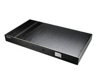 Akasa Galileo TU - Supporto - Server - Nero - Thin Mini-ITX - Alluminio - 1U