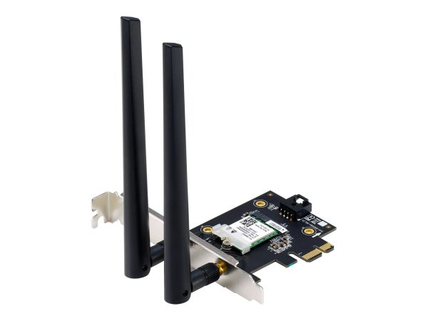 ASUS Pce-Ax1800 Netzwerkadapter Ax1800 Dual Band PCI-E WiFi 6 802.11ax. Bluetooth 5.2 - Nic - PCI-Ex