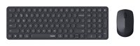 Rapoo Multi-Mode-Deskset schwarz - Maus - Mouse - 2400 dpi