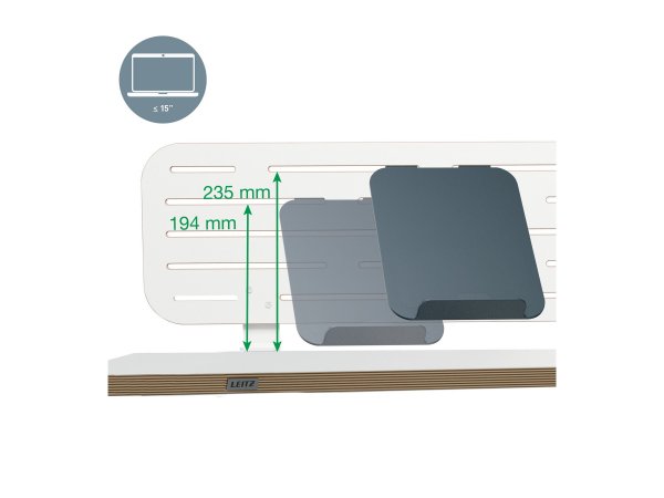 Esselte Leitz Ergo - Pegboard desk organizer - 2 Haken