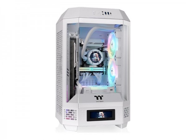Thermaltake The Tower 250 Snow White - Torre - Mini-ITX