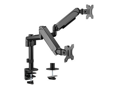 Gembird Montagearm 2 Displays 17 32 Zoll bis 9 kg - Accessori tft/lcd tv