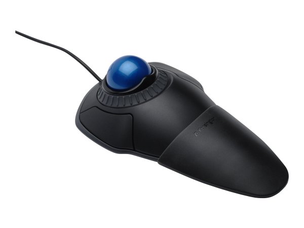Kensington Trackball Orbit con rotella di scorrimento - Ambidestro - Ottico - USB tipo A - Nero