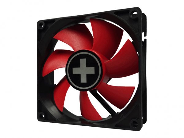 Xilence XPF80.R.PWM - Ventilatore - 8 cm - 1800 Giri/min - Nero - Rosso