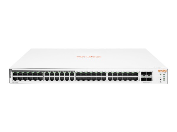 HPE Networking Aruba Instant On 1830 48G 24p Class4 PoE 4SFP 370W - Gestito - L2 - Gigabit Ethernet