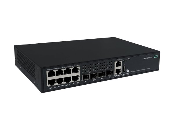 HPE Networking Cw 2150 8p 10M/100M/1G PoE+ 2p Sfp 1G Sfp+ 1G/10G125W - Interruttore - 1 Gbps