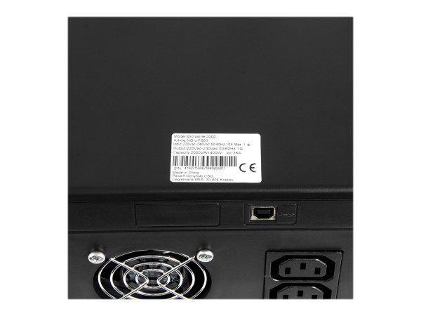 Green Cell UPS09 - A linea interattiva - 3 kVA - 1400 W - Sinusoidale - 220 V - 240 V