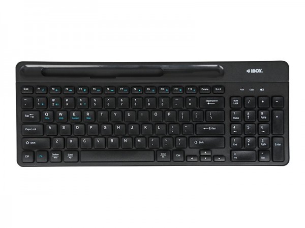 iBOX Kallisto BT/2.4 GHz kabellose Tastatur IKC3010B - Tastiera - QWERTY