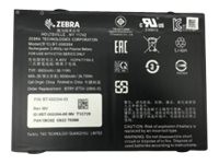 Zebra BTRY-ET5X-10IN5-01 - Batteria - Zebra - ET51 - ET56 - Nero - Polimeri di litio (LiPo) - 9660 m