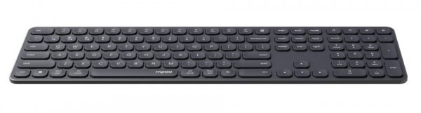 Rapoo E9810M Dunkelgrau Tastatur kabellos - Tastiera - QWERTZ