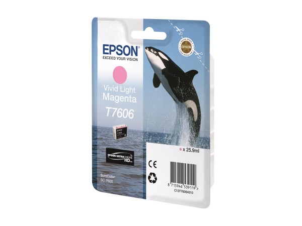 Epson T7606 Viv Light Magenta - Originale - Cartuccia di inchiostro