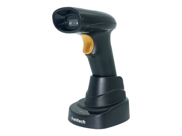 Unitech MS822B 2D SR Imager wireless Bluetooth cradle integrated with Dongle - Barcode scanner - Blu