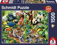 Schmidt Spiele 57385 - 1500 pz - Animali - 12 anno/i