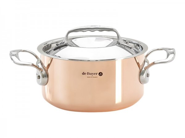 de BUYER Prima Matera Bratentopf Kupfer/Edels. 16 cm induktion