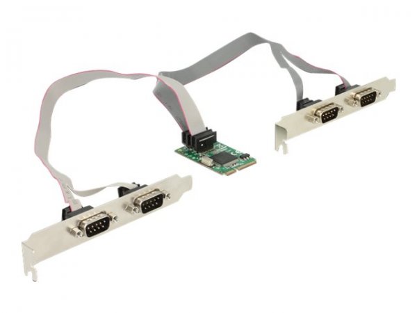 Delock 95243 - Mini PCI Express - Seriale - PCI 1.1 - RS-232 - Windows 7 Enterprise,Windows 7 Enterp