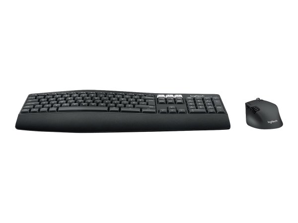 Logitech 920-008228 - Full-size (100%) - Wireless - RF senza fili + Bluetooth - QWERTY - Nero - Mous