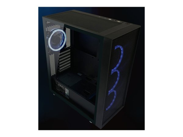 LC-Power Black_Wanderer_X - Midi Tower - PC - Nero - ATX - EATX - micro ATX - Mini-ITX - Metallo - P
