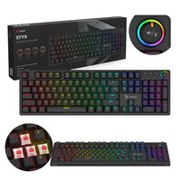 Savio STYX Mechanical Keyboard Outemu Red Hot Swap RGB - Tastiera - QWERTY