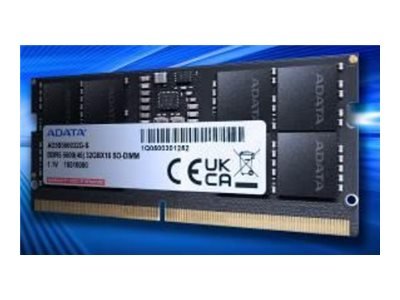 ADATA Premier - 16 GB - 1 x 16 GB - DDR5 - 5600 MHz - 262-pin SO-DIMM