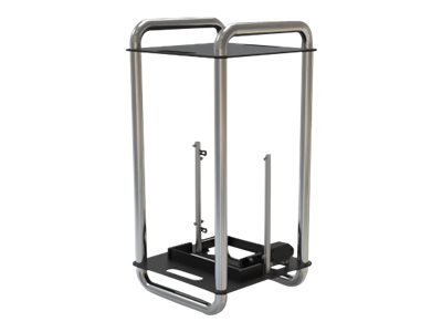 Streacom DA6 Mini-ITX Gehäuse - chrom - Alloggiamento