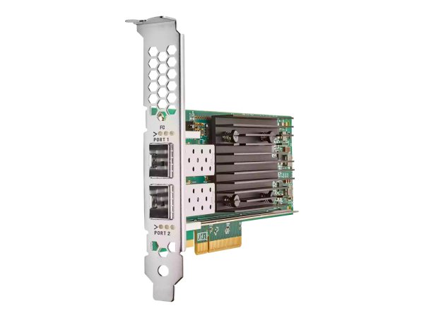 HPE SN1610Q 32Gb 2-port Fibre Channel Host Bus Adapter - Interno - Cablato - PCI Express - Fibra - 3