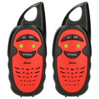 Alecto FR-05RD - Servizio radiofonico per famiglie (FRS) - 3 canali - 446 MHz - 3000 m - Mini Stilo