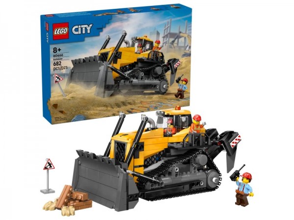 LEGO City Gelber Bulldozer 60466