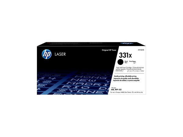 HP Cartuccia toner nero originale Laser 331X ad alta capacità - 15000 pagine - Nero - 1 pz