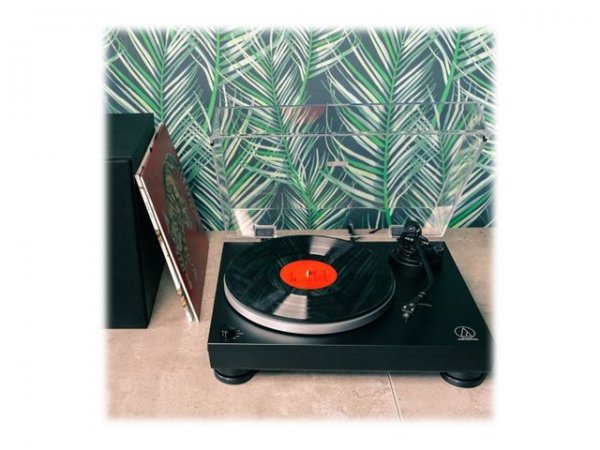 Audio-Technica AT-LP5X - Giradischi a trasmissione diretta - Manuale - Nero - Alluminio - 33 1/3,45,