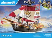PLAYMOBIL Kleines Piratenschiff - Aktion/Abenteuer - e - Mehrfarbig