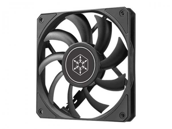 SilverStone SilvStone SST-AS120B schwarz/transparent 120 mm - Case fan - 31,7 dB