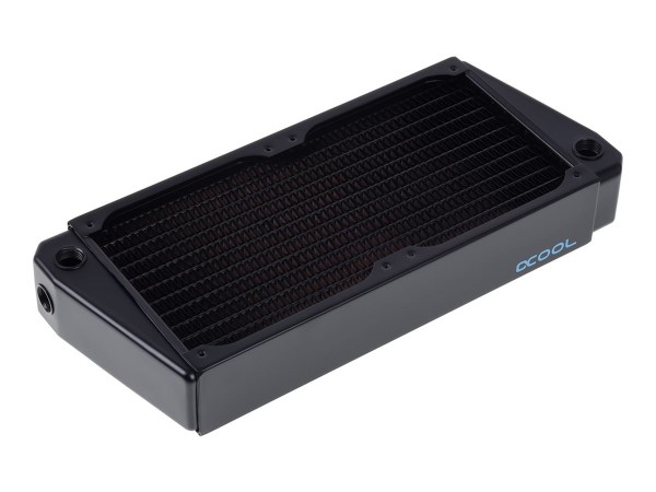 Alphacool NexXxoS XT45 - Blocco per radiatore - Ottone - Rame - Acciaio - Nero - 1/4" - 1,5 bar - 12
