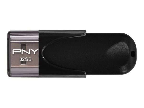 PNY Attaché 4 2.0 32GB - 32 GB - USB tipo A - 2.0 - 25 MB/s - Cuffia - Nero