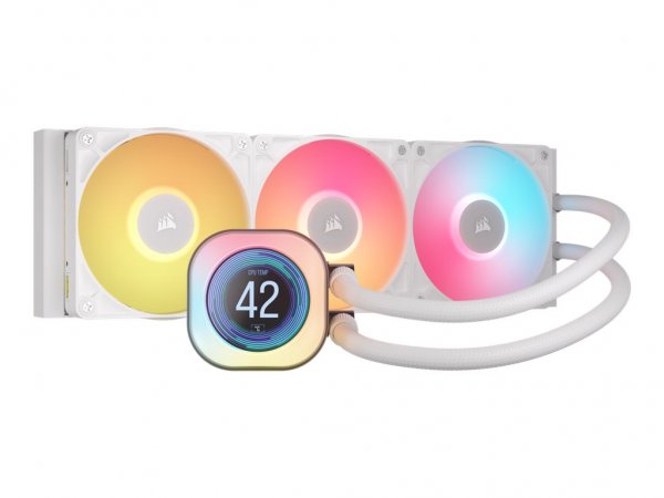 Corsair iCUE Link Titan 360 RX LCD White| AiO-Wasserkühlung - Raffreddamento Cpu - AMD socket AM4 (R