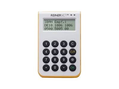 ReinerSCT Reiner SCT cyberJack one - Bianco - Giallo - 64 g