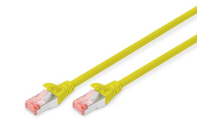 DIGITUS Cavo patch CAT 6 S/FTP - 2 m - Cat6 - S/FTP (S-STP) - RJ-45 - RJ-45 - Giallo