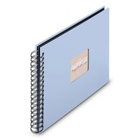 Hama Spiral-Album Fine Art 50 schwarze Seiten Lagune - Bürokleinmaterial