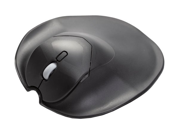 Bakker HandshoeMouse Shift Bluetooth - Ambidestro - Ottico - Bluetooth - 1000 DPI - Nero