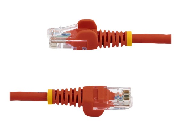 StarTech.com Red Snagless UTP Cat5e Patch Cable - Cavo - Rete