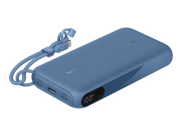 Belkin BoostCharge - Powerbank - mit Display - 20000 mAh - 20 Watt - PD - 3