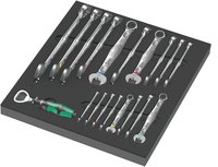 Wera 05150121001 - 6,7,8,9,10,11,12,13,14,15,16,17,18,19,20,21,22,24 mm - Nero - Acciaio inossidabil